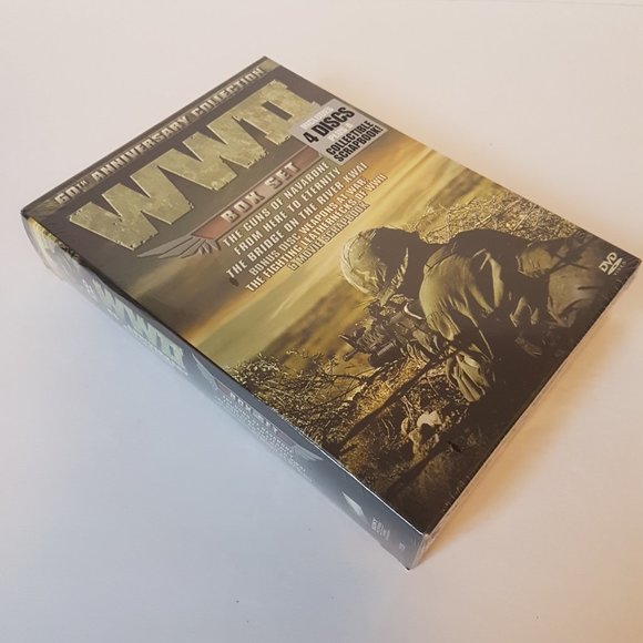 WWII 60th Anniversary Collection DVD Box Set Military War Movies Action HIstory - Picture 7 of 13